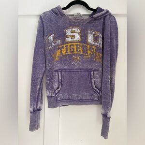 Vanity Purple and Gold Hoodie Sweater